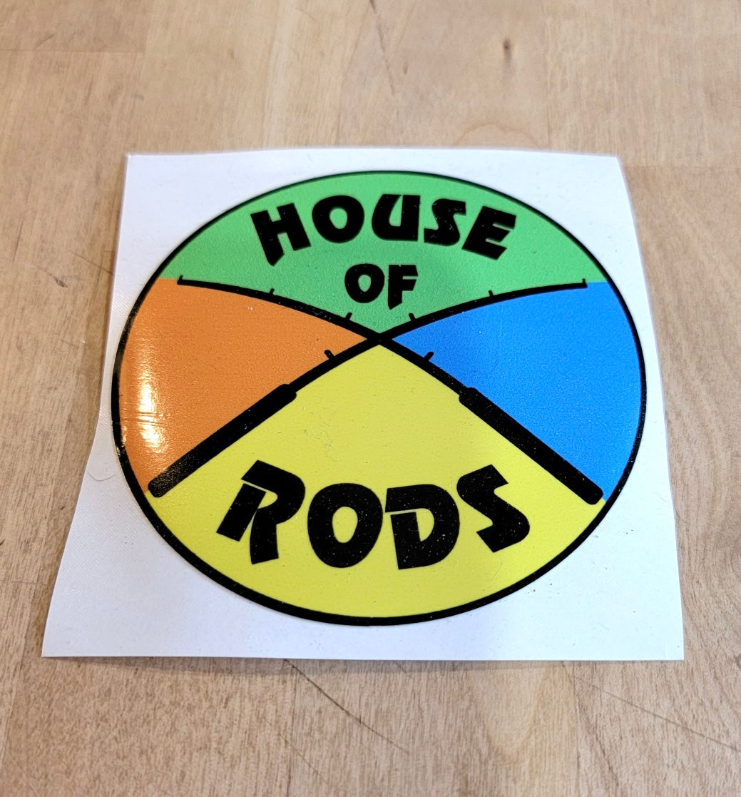 House of Rods Logo Sticker