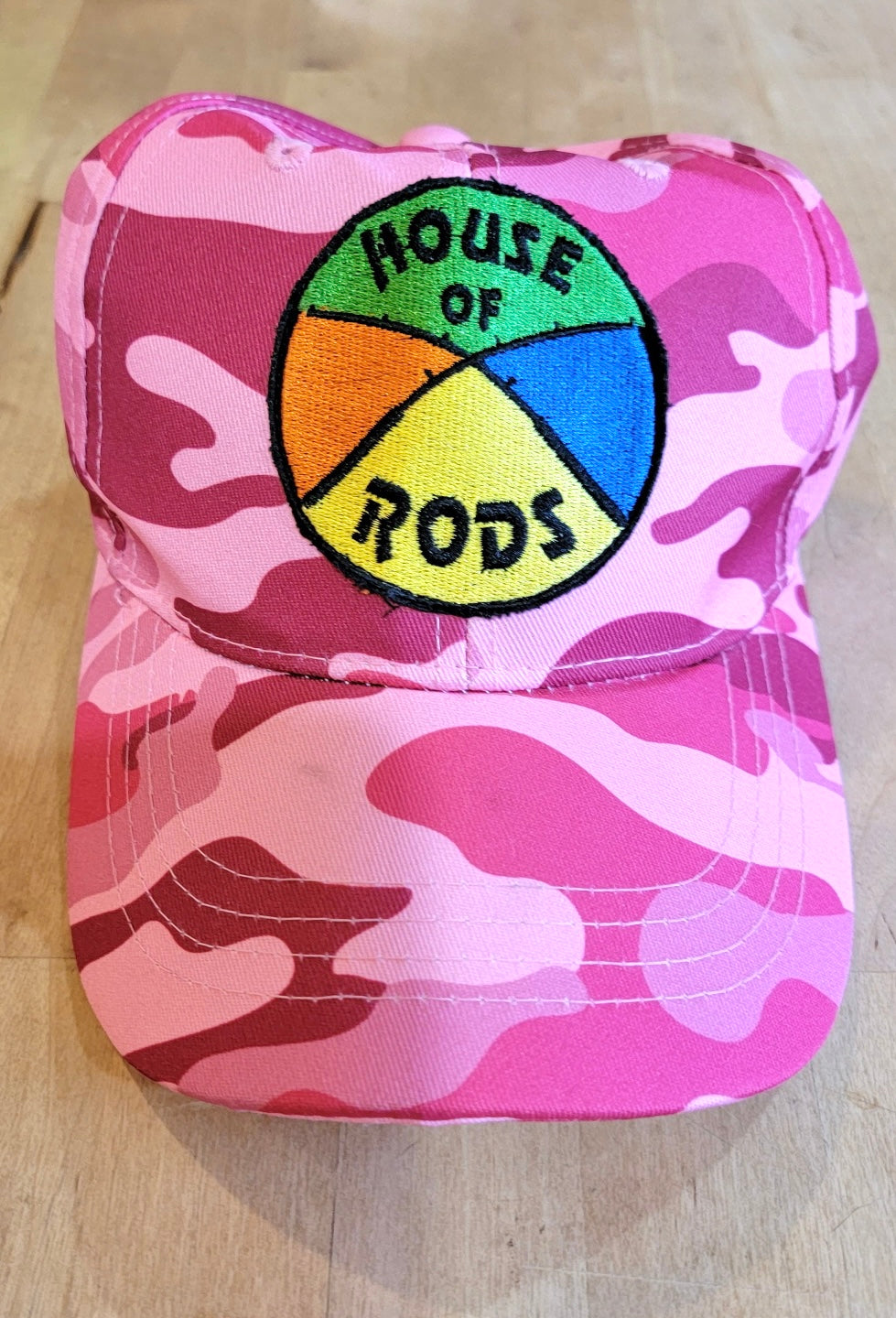 House of Rods Pink Camo Hat